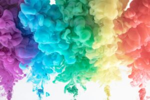 カラフルな模様